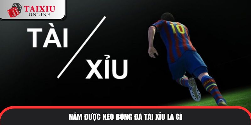 Nắm được kèo bóng đá tài xỉu là gì